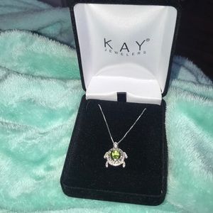 Kay Jewelers turtle necklace